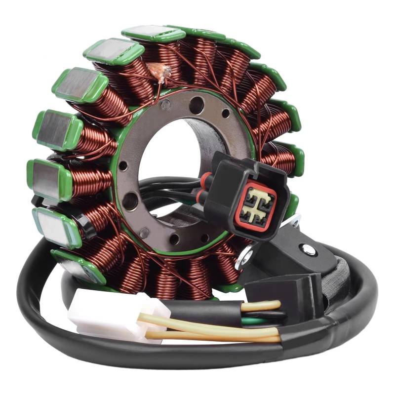 AXCDEVFC Motorrad Statorspule Kompatibel Mit Suzuki Für DRZ400 S 2000-2023 Für DRZ400 SM 2005-2023 32101-13E03 Motorradgenerator-Statorspulenzubehör von AXCDEVFC
