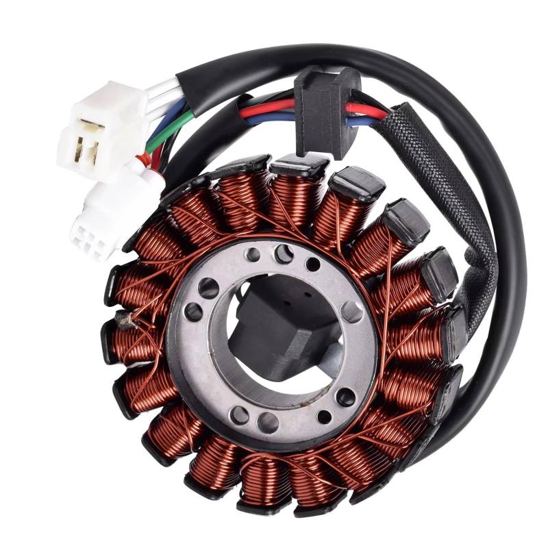 AXCDEVFC Motorrad Statorspule Kompatibel Mit Suzuki Für LT-Z400 Für LT-Z400Z 2003 2101-07G00 Motorrad Generator Stator Spule Motorrad Stator Spule Zubehör von AXCDEVFC