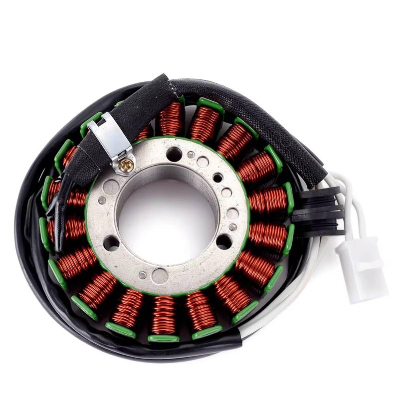 AXCDEVFC Motorrad Statorspule Kompatibel Mit Yamaha Für XV1600A 1999 2000 2001 2002 2003 Für XV1600AS 2000 2001 2002 2003 5VN-81410-01 Magneto Motor Generator Stator Spule von AXCDEVFC