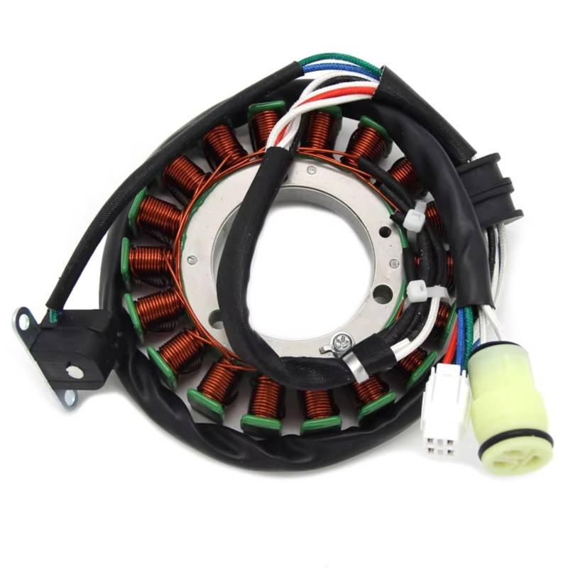 AXCDEVFC Motorrad Statorspule Kompatibel Mit Yamaha Für YFM35BA Für Bruin 350 2WD 2004 2005 2006 5UH-81410-00 Motorradgenerator-Statorspulenzubehör von AXCDEVFC