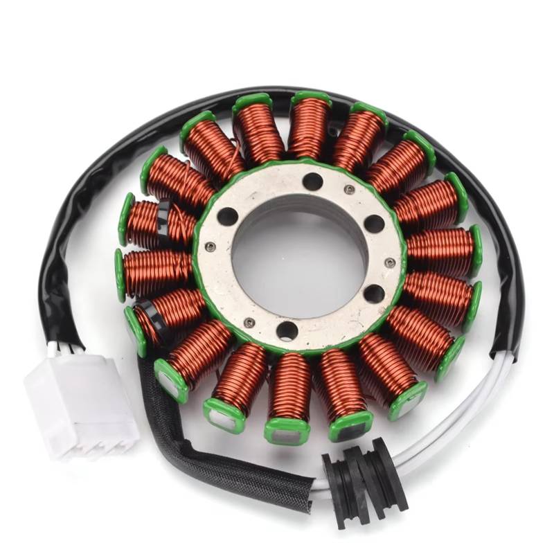 AXCDEVFC Motorrad Statorspule Kompatibel Mit Yamaha Für YZFR6 2006-2020 2C0-81410-00 Motorrad Generator Stator Spule Motorrad Magneto Stator Platte Zündspule von AXCDEVFC