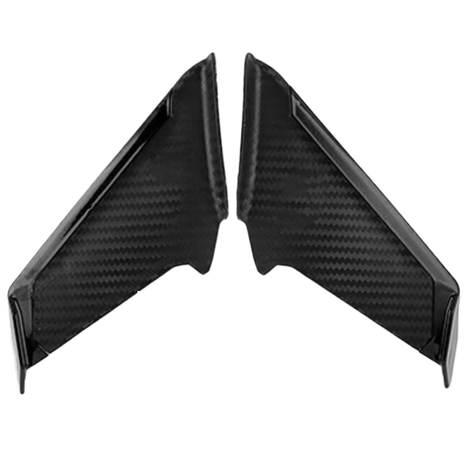 AXCDEVFC Motorrad Winglets Kompatibel Mit Yamaha Für YZF-R1 Für YZF-R3 Für YZF-R6 Für YZF-R7 Für YZF-R15 Für YZF-R25 Für YZF-R125 2 Stück Motorrad-Winglet-Aerodynamik-Spoiler Für Flügel(Black) AXCDEVFC Motorrad Winglets Kompatibel Mit Yamaha Für YZF-R1 Für YZF-R3 Für YZF-R6 Für YZF-R7 Für YZF-R15 Für YZF-R25 Für YZF-R125 2 Stück Motorrad-Winglet-Aerodynamik-Spoiler Für Flügel(Black) von AXCDEVFC