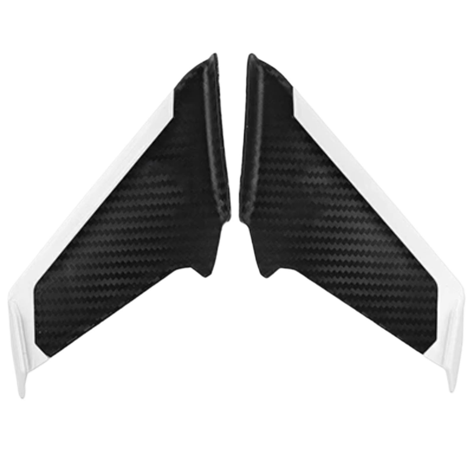 AXCDEVFC Motorrad Winglets Kompatibel Mit Yamaha Für YZF-R1 Für YZF-R3 Für YZF-R6 Für YZF-R7 Für YZF-R15 Für YZF-R25 Für YZF-R125 2 Stück Motorrad-Winglet-Aerodynamik-Spoiler Für Flügel(White) AXCDEVFC Motorrad Winglets Kompatibel Mit Yamaha Für YZF-R1 Für YZF-R3 Für YZF-R6 Für YZF-R7 Für YZF-R15 Für YZF-R25 Für YZF-R125 2 Stück Motorrad-Winglet-Aerodynamik-Spoiler Für Flügel(White) von AXCDEVFC