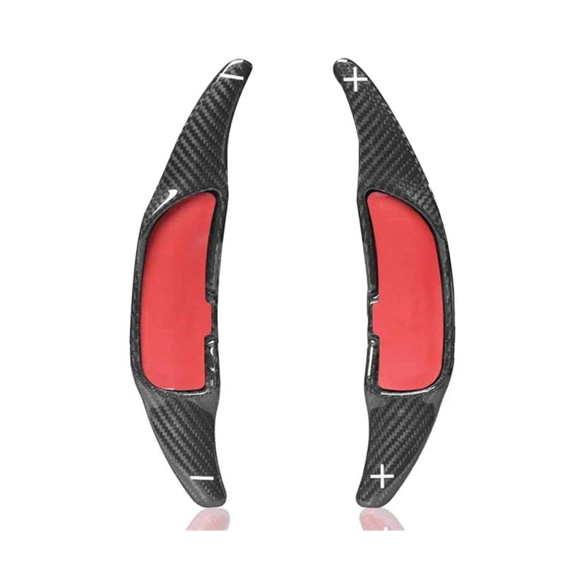 AXCDEVFC Paddle Shifters Kompatibel Mit Benz Für AMG A45 C63 2015 2016 2017 2018 Kohlefaserstruktur Auto-Lenkradschalthebel-Paddelverlängerung Passendes Zubehör von AXCDEVFC