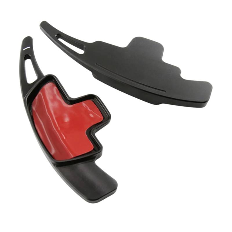 AXCDEVFC Paddle Shifters Kompatibel Mit Benz Für GLC CE-Klasse X253 W205 W213 MB Für GLE C292 W166 W167 Autoinnenausstattung Lenkrad-Schaltwippen-Abdeckung Verlängern(Black) von AXCDEVFC