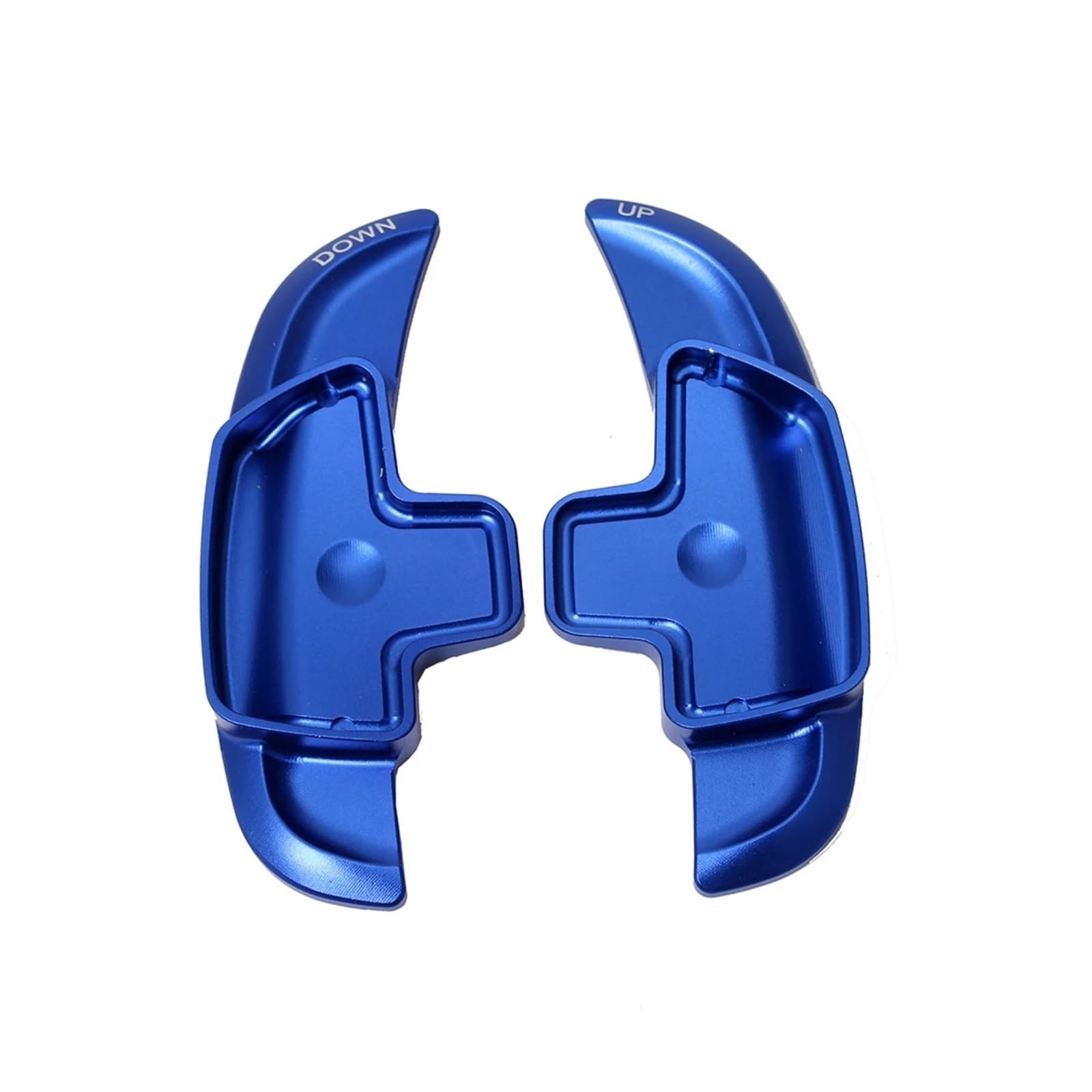 AXCDEVFC Paddle Shifters Kompatibel Mit Benz Für SLK-Klasse 2011 2012 2013 2014 2015 Auto-Lenkrad-Schaltwippen Lenkrad-Schaltwippen-Verlängerung Aus Legierung 2 Stück(Blue) von AXCDEVFC