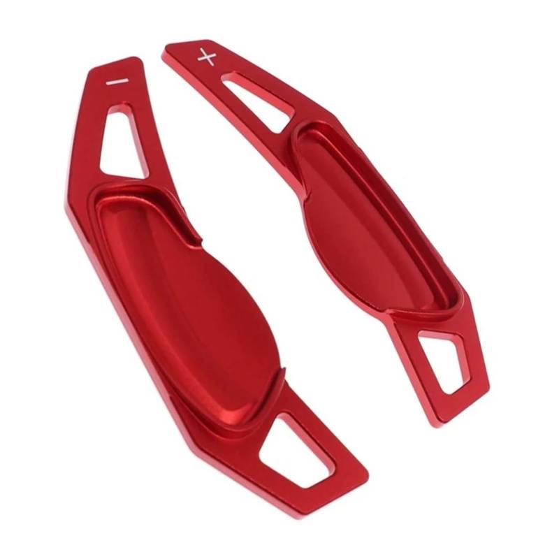 AXCDEVFC Paddle Shifters Kompatibel Mit Benz Für Smart 451 453 Für Fortwo 2009-2017 Für Forfour 2015-2017 Aluminium-Auto-Paddel-Extender Lenkrad-Schaltpaddel-Verlängerungsverkleidung(Red) von AXCDEVFC
