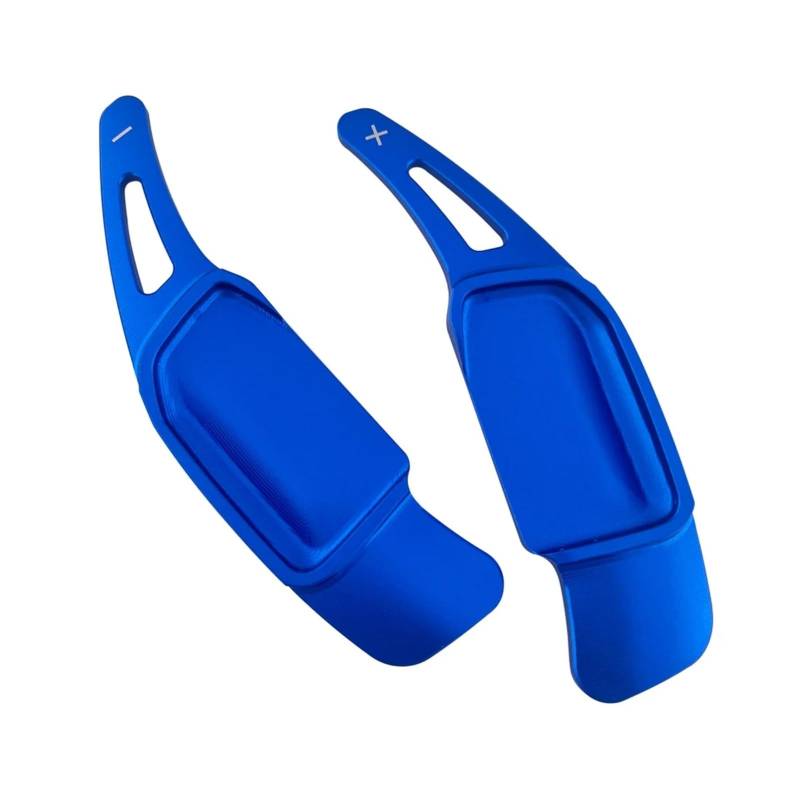 AXCDEVFC Paddle Shifters Kompatibel Mit Citroen Für DS4 C4 III C5 X Für Hybrid 2021 2022 2023 Auto-Schaltwippen Lenkrad-Schaltwippen Verlängerung Schaltwippen-Abdeckung(Blue) von AXCDEVFC