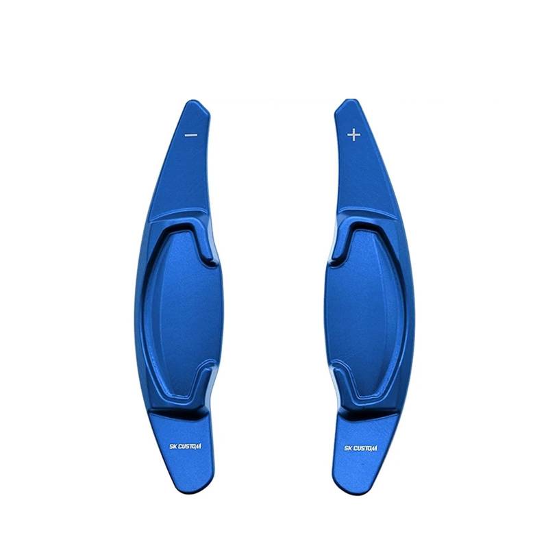 AXCDEVFC Paddle Shifters Kompatibel Mit Civic G11 Für FE FL Für Integra 2022 2023 Für CR-V 2023 Geschmiedete Al-Legierung Auto Lenkrad Paddle Shifter Erweiterung Zubehör(Blue) von AXCDEVFC