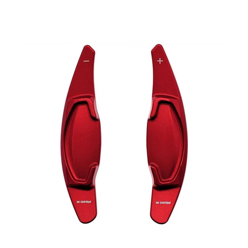 AXCDEVFC Paddle Shifters Kompatibel Mit Civic G11 Für FE FL Für Integra 2022 2023 Für CR-V 2023 Geschmiedete Al-Legierung Auto Lenkrad Paddle Shifter Erweiterung Zubehör(Red) von AXCDEVFC