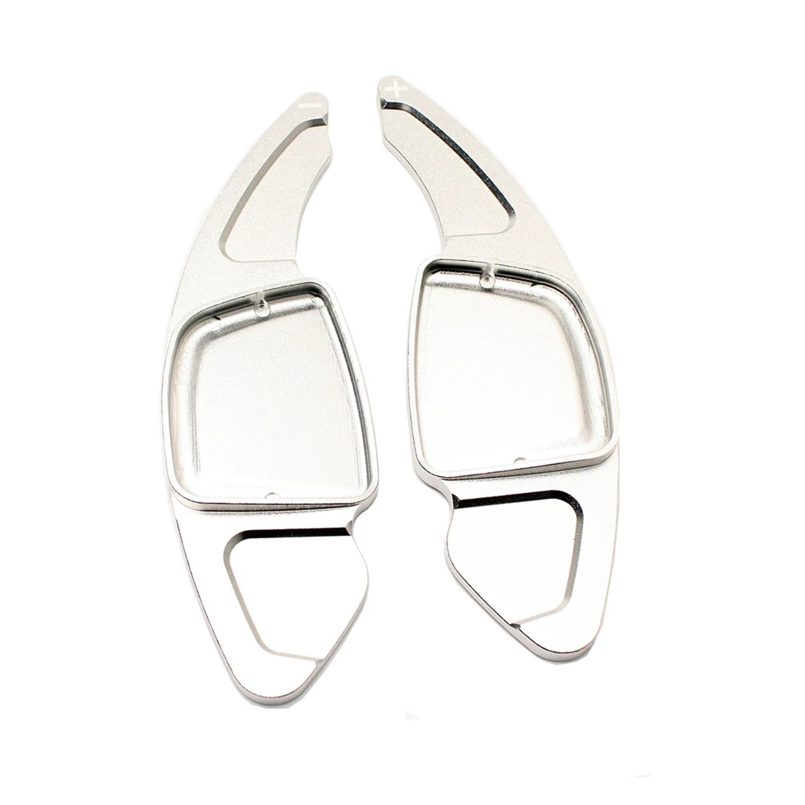 AXCDEVFC Paddle Shifters Kompatibel Mit Für A3 A5 2021 Für A4 S4 2020 2021 Auto-Rad-Shifter-Paddle-Shift-Lenkrad-Shifter-Getriebeverlängerung(Silver) von AXCDEVFC