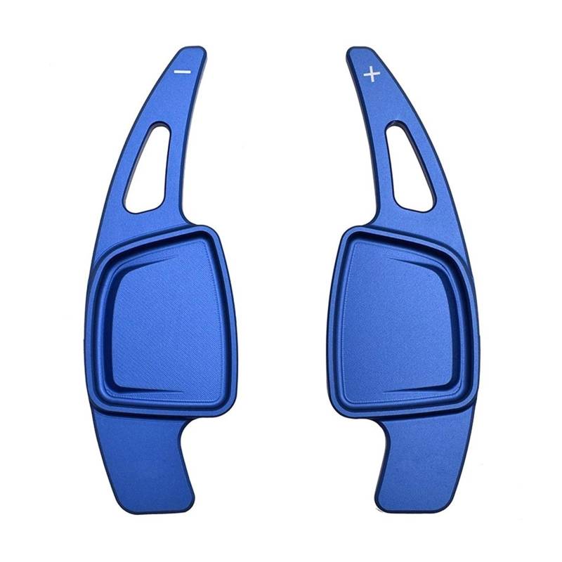 AXCDEVFC Paddle Shifters Kompatibel Mit Für A4 B9 Q7 2016 2017 Für TT TTS 2015 2016 2017 Auto-Schaltwippen Aus Aluminiumlegierung Lenkrad-Schaltwippen Erweitert(Blue) von AXCDEVFC