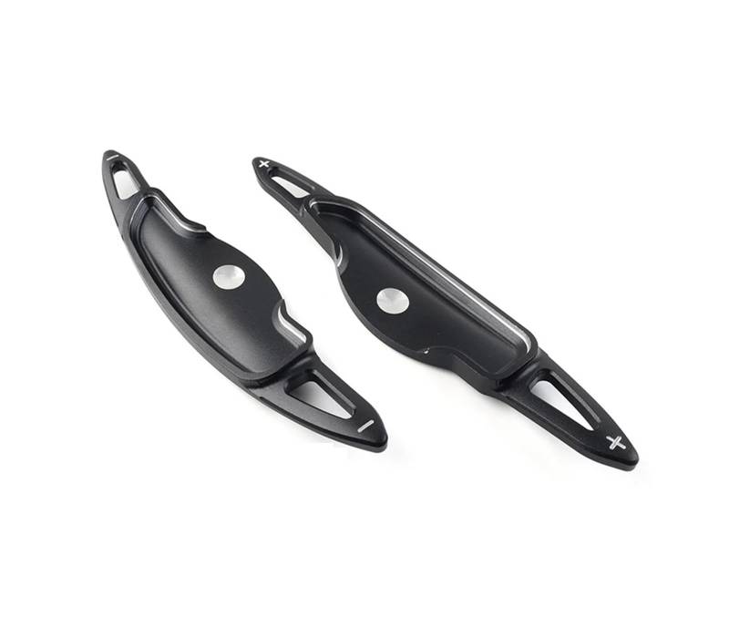 AXCDEVFC Paddle Shifters Kompatibel Mit Genesis Für GV70 GV80 2022 2023 Für Genesis G80 2019 2020 Auto-Schaltwippen Aus Aluminiumlegierung Lenkrad-Schaltwippenverlängerung(Black) von AXCDEVFC