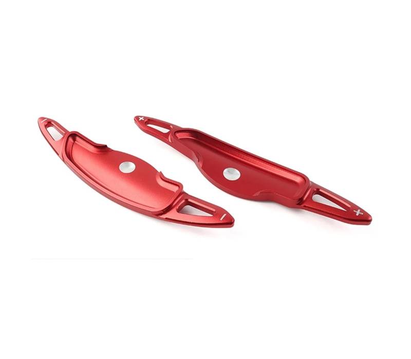 AXCDEVFC Paddle Shifters Kompatibel Mit Genesis Für GV70 GV80 2022 2023 Für Genesis G80 2019 2020 Auto-Schaltwippen Aus Aluminiumlegierung Lenkrad-Schaltwippenverlängerung(Red) von AXCDEVFC