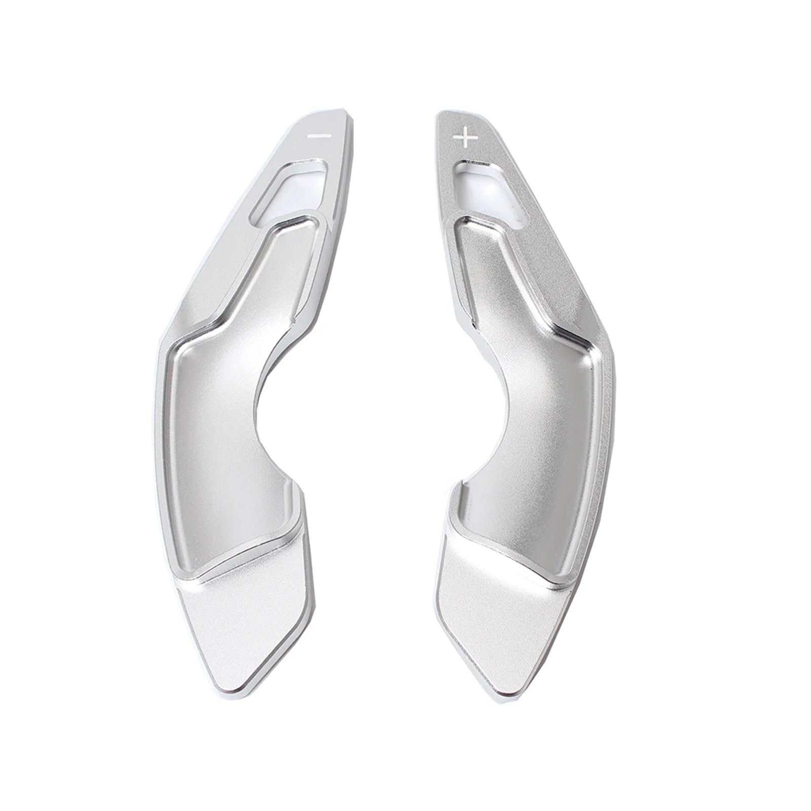 AXCDEVFC Paddle Shifters Kompatibel Mit Lexus Für NX 2014 2015 2016 2017 Aluminium-Auto-Schaltwippenabdeckung Lenkrad-Schaltwippenverlängerung 2 Stück(Silver) von AXCDEVFC