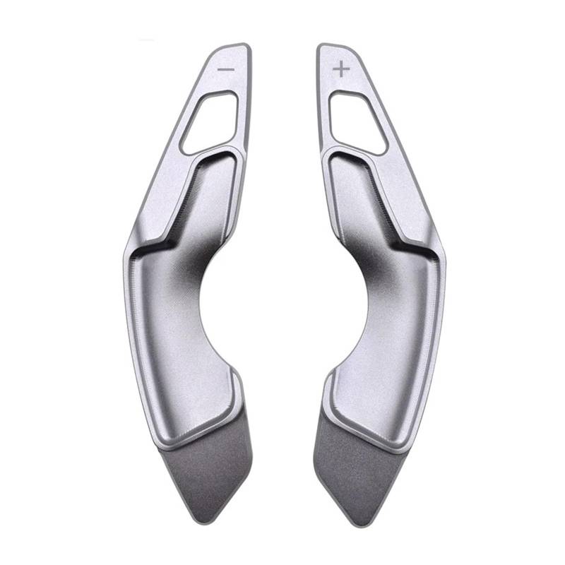 AXCDEVFC Paddle Shifters Kompatibel Mit Lexus Für RC NX 200T is 250 300 Auto-Schaltwippen Lenkrad-Schaltwippe Schaltwippe Aus Geschmiedeter Aluminiumlegierung Innenausstattung(Silver) von AXCDEVFC