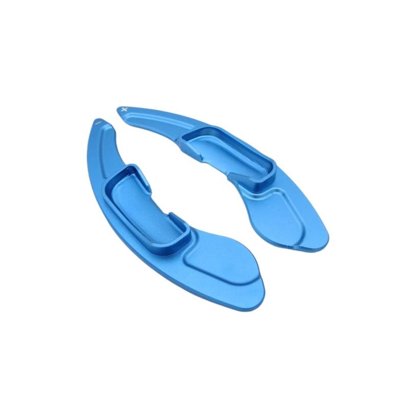 AXCDEVFC Paddle Shifters Kompatibel Mit Mazda Für CX-4 2013 2014 2015 2016 2017 2018 2019 2020 2021 2022 2023 2024 Auto-Schaltwippenabdeckung Lenkrad-Schaltwippenverlängerung(Blue) von AXCDEVFC