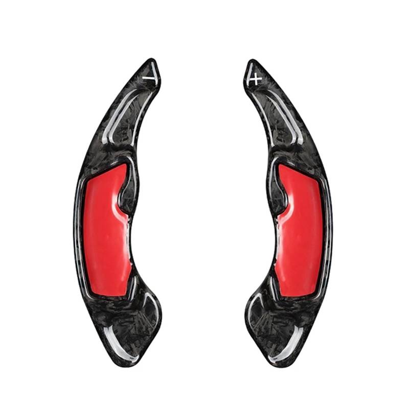 AXCDEVFC Paddle Shifters Kompatibel Mit Subaru Für Outback Für Legacy 2010 2011 2012 2013 2014 2015 Kohlefaserstruktur Auto-Schaltwippenabdeckung Lenkrad-Schaltwippenverlängerung(Black) von AXCDEVFC