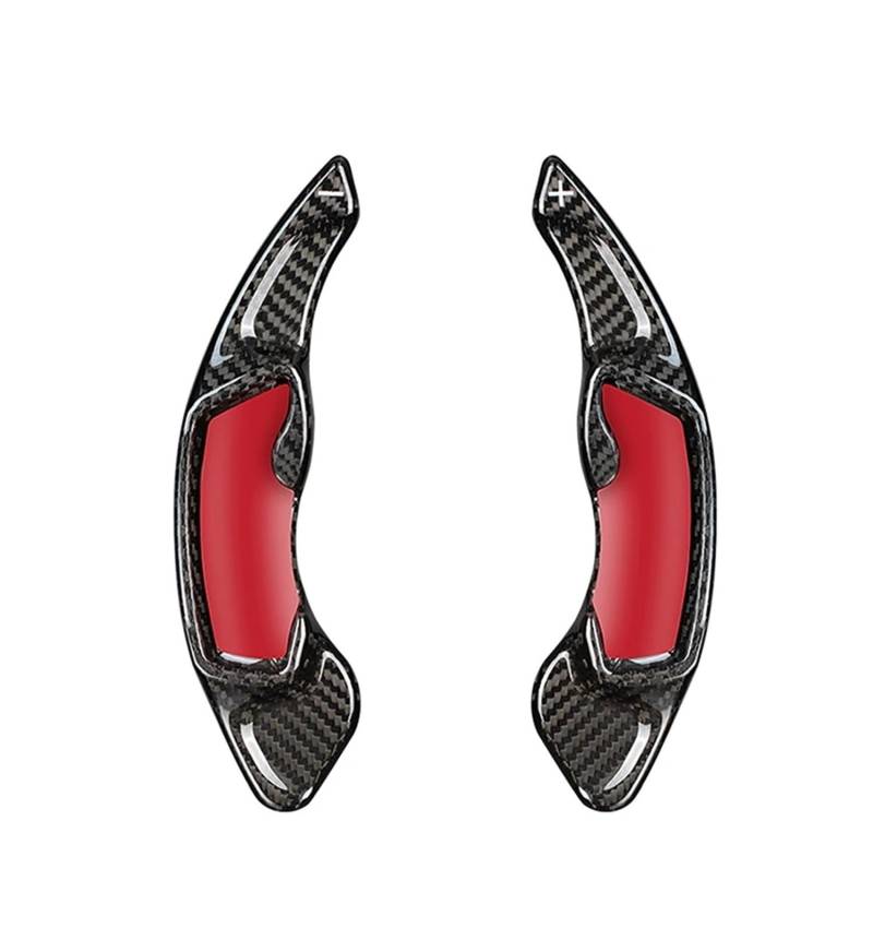AXCDEVFC Paddle Shifters Kompatibel Mit Subaru Für Outback Für Legacy 2010 2011 2012 2013 2014 2015 Kohlefaserstruktur Auto-Schaltwippenabdeckung Lenkrad-Schaltwippenverlängerung(Carbon Black) von AXCDEVFC