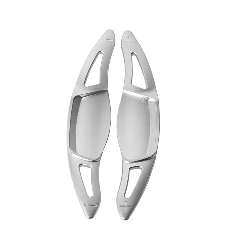 AXCDEVFC Paddle Shifters Kompatibel Mit Suzuki Für Swift Sport 2012-2023 Für Ciaz 2015-2023 Autozubehör Schaltwippenabdeckung Schaltwippenlenkradverlängerung Schalthebel(Silver) von AXCDEVFC