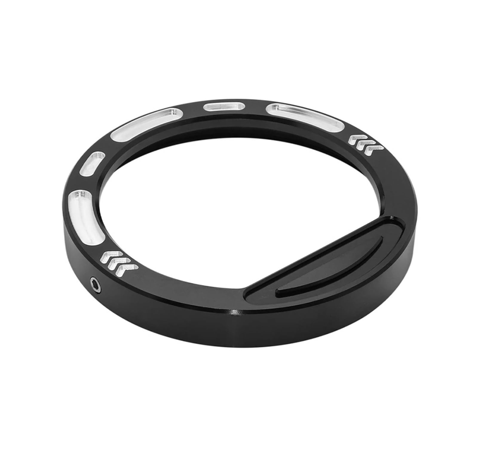 AXCDEVFC Tachometer Rahmen Motorrad Kompatibel Mit Polaris Für RZR 570 Für RZR 800 Für RZR900 Für RZR1000. Blende, Instrumentenringabdeckung, Drehzahlmesser, Tachometer, Messgerätering.(Black) von AXCDEVFC