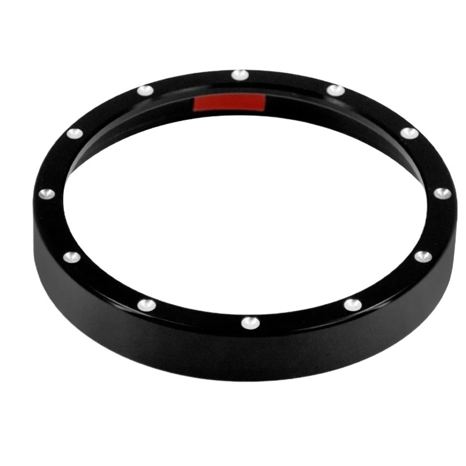 AXCDEVFC Tachometer Rahmen Motorrad Kompatibel Mit Street Für Bob Für Sportster XL Motorrad-Tachometer-Lünettenring-Drehzahlmesser Zierring-Abdeckung Motorrad-Messgerätrahmen(B) von AXCDEVFC