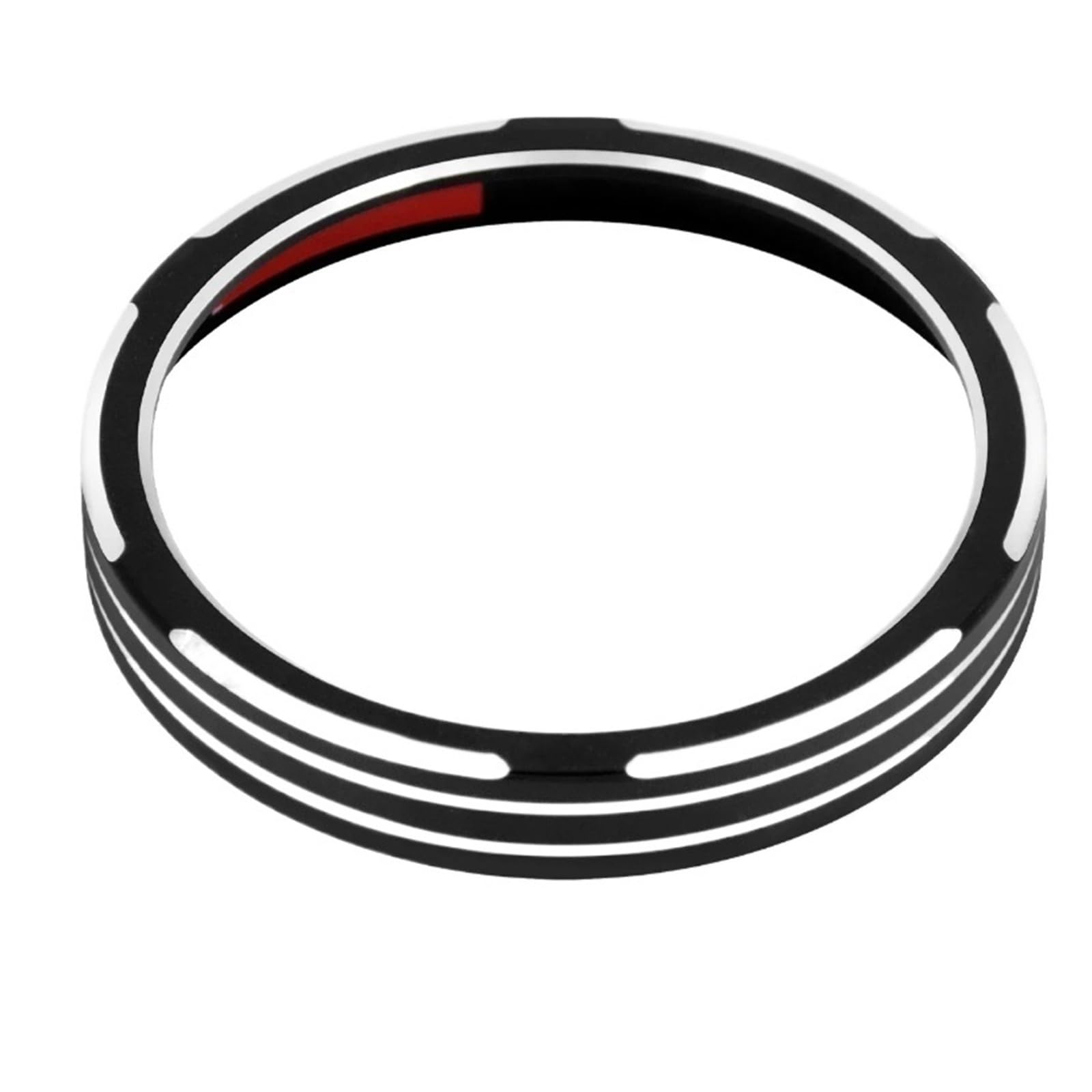 AXCDEVFC Tachometer Rahmen Motorrad Kompatibel Mit Street Für Bob Für Sportster XL Motorrad-Tachometer-Lünettenring-Drehzahlmesser Zierring-Abdeckung Motorrad-Messgerätrahmen(E) von AXCDEVFC