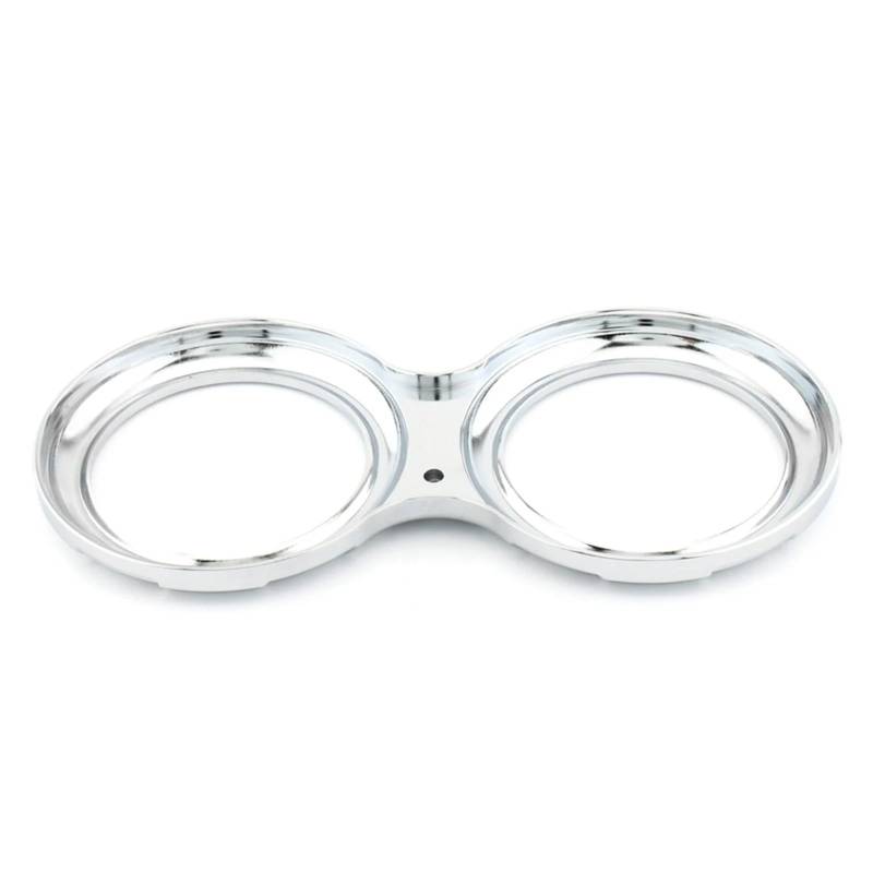 AXCDEVFC Tachometer Rahmen Motorrad Kompatibel Mit Thruxton Für 1200R Für 1200RS Für Speed ​​für Twin Motorrad-Armaturenbrett-Messgerät Dekorativer Rahmen Verkleidungsabdeckung Zubehör(Silver) von AXCDEVFC