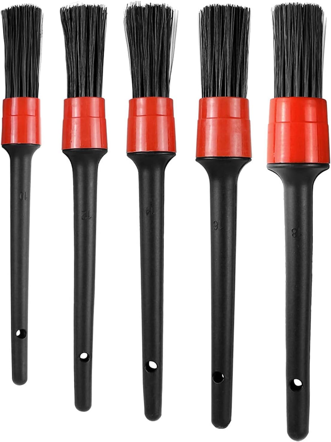 AXOBOG 5-teiliges Auto-Detailing-Pinsel-Set, weiches austauschbares Auto-Detailing-Pinsel-Set mit verschiedenen Größen, wiederverwendbar für Auto-Innen-, Außen- und Räderreinigungswerkzeuge AXOBOG 5-teiliges Auto-Detailing-Pinsel-Set, weiches austauschbares Auto-Detailing-Pinsel-Set mit verschiedenen Größen, wiederverwendbar für Auto-Innen-, Außen- und Räderreinigungswerkzeuge von AXOBOG