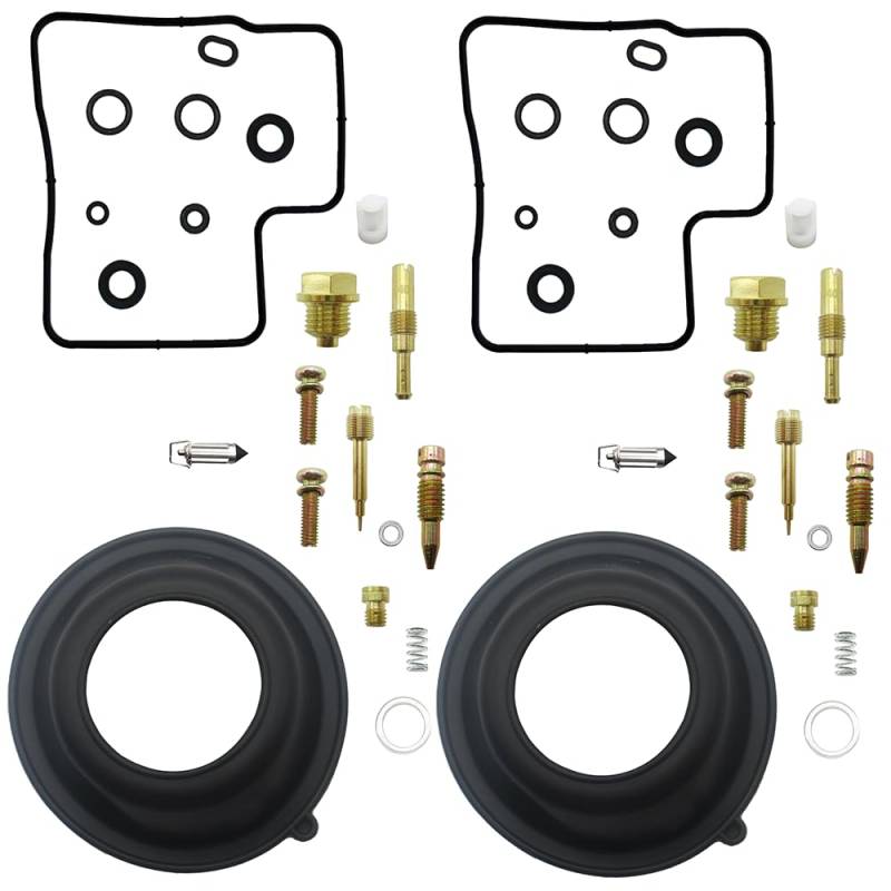 Vergaser-Reparatur-Kits, Ersatz für Honda Shadow 700 VT700C 1984–1986 Shadow 750 VT750C 1983 VT700 VT750, 2 Stück von AXSCROAW