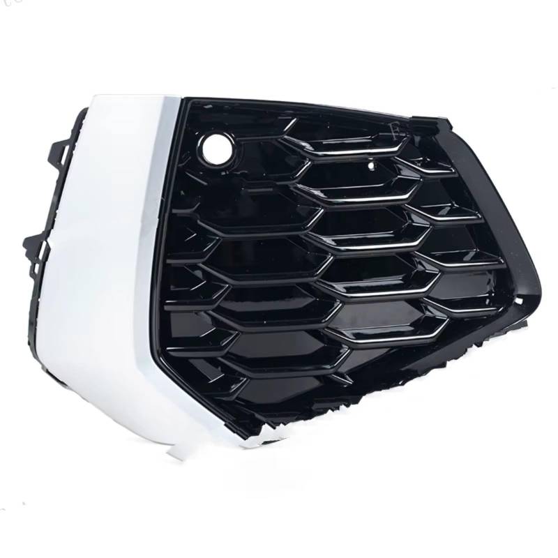 AXTAZS Kompatibel Mit A3 2021–2023, Frontstoßstange, Nebelscheinwerfer, Nebelscheinwerfer, Silberne Zierleiste, Rahmenform, Dekorative Deckelkappe Nebel Lampe Grill(A Right) von AXTAZS
