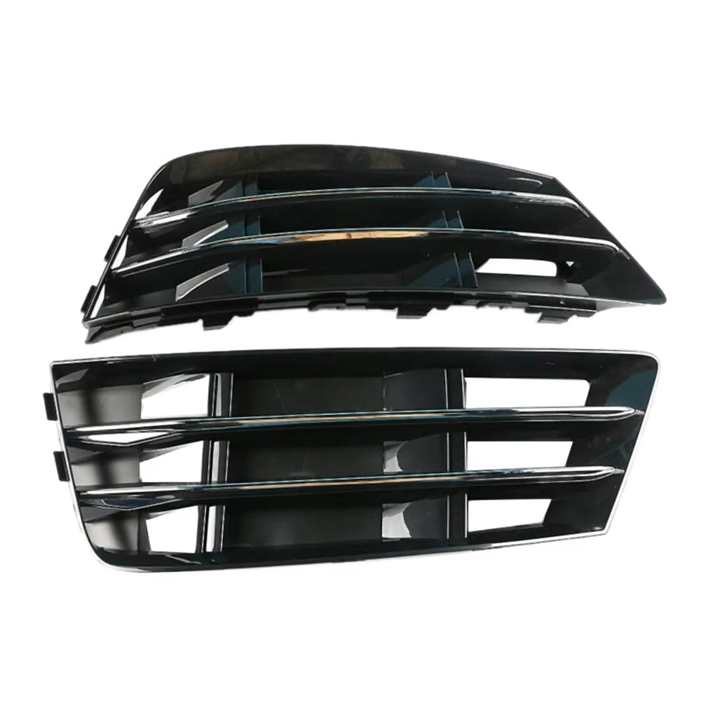 AXTAZS Kompatibel Mit A4 B9 2016 2017 8W0807681R 1 Paar Linker Und Rechter Nebelscheinwerfergrill Auto-Frontstoßstange Nebelscheinwerfer-Gitterabdeckung Mit Chromblende Nebel Lampe Grill AXTAZS Kompatibel Mit A4 B9 2016 2017 8W0807681R 1 Paar Linker Und Rechter Nebelscheinwerfergrill Auto-Frontstoßstange Nebelscheinwerfer-Gitterabdeckung Mit Chromblende Nebel Lampe Grill von AXTAZS