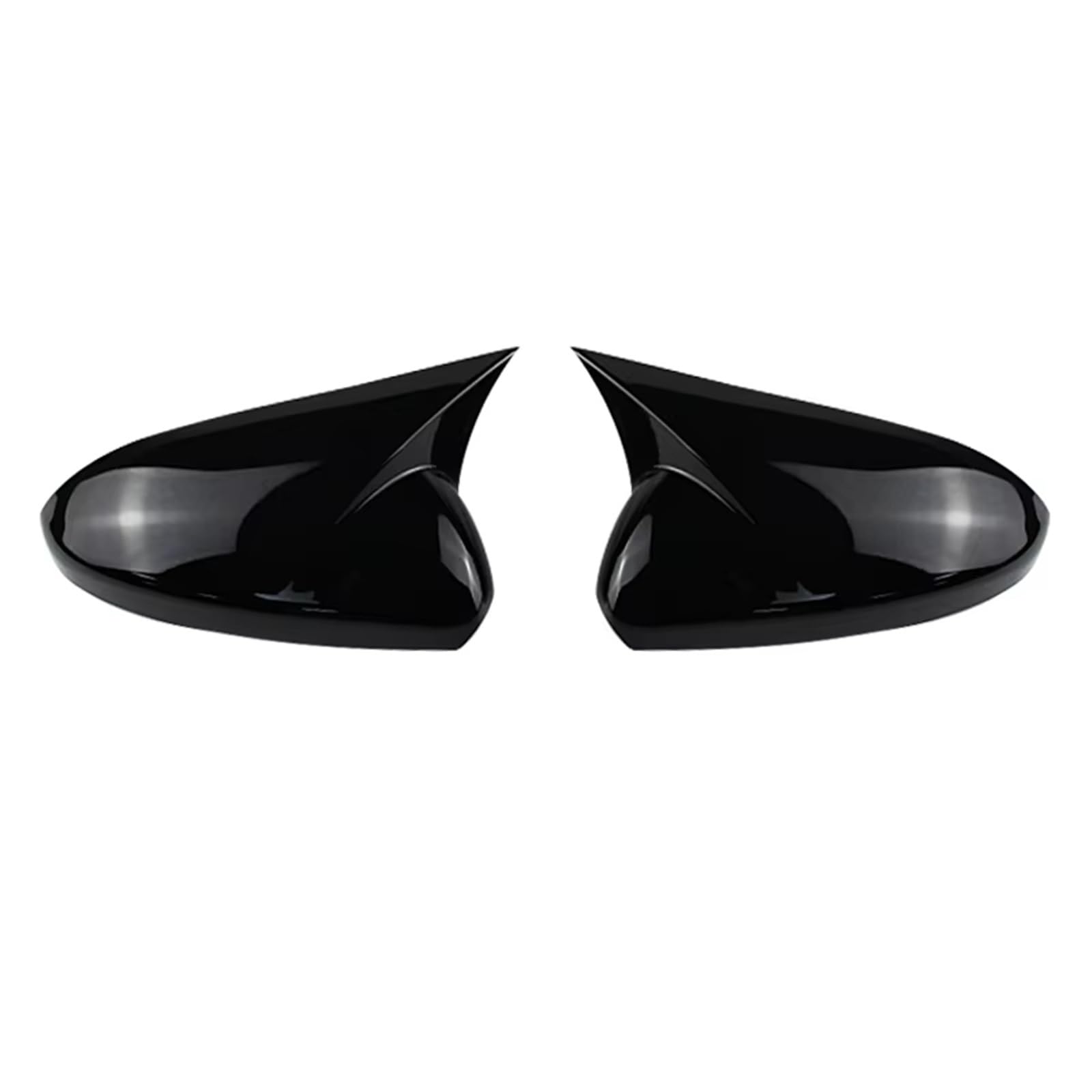 AXTAZS Kompatibel Mit Chevrolet Für Cruze 2009 2010 2011 2012 2013. Rückspiegel-Abdeckkappe, Gehäuse, Außenspiegel Rückspiegelkappe(Bright Black) von AXTAZS