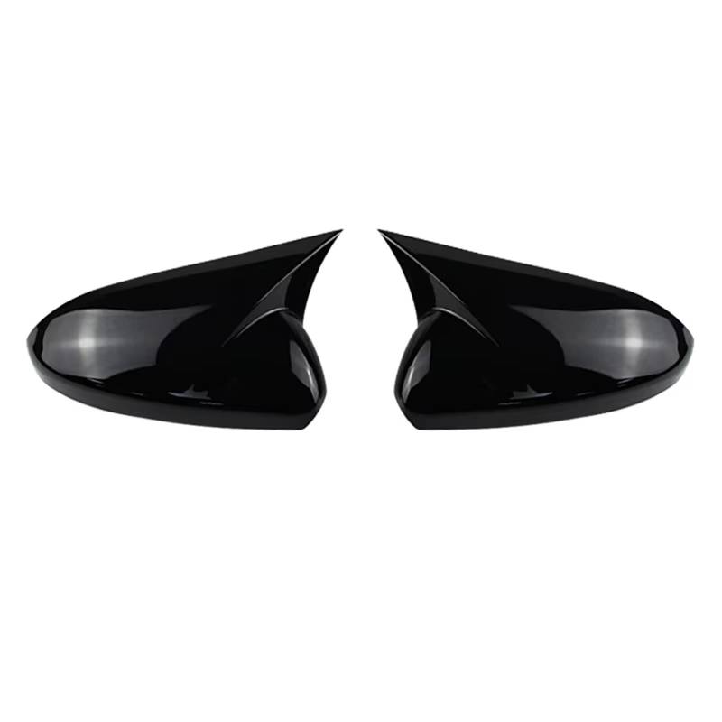 AXTAZS Kompatibel Mit Chevrolet Für Cruze 2009 2010 2011 2012 2013. Rückspiegel-Abdeckkappe, Gehäuse, Außenspiegel Rückspiegelkappe(Bright Black) von AXTAZS