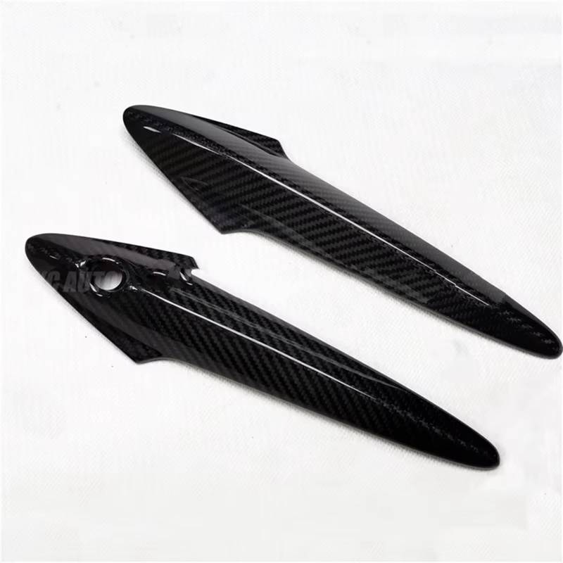 AXTAZS Kompatibel Mit Civic Für Type R FN FK FN2 2006 2007 2008 2009 2010 2011 Kohlefaser-Außentürgriffabdeckungsverkleidung Auto TüRgriff Zierschale von AXTAZS