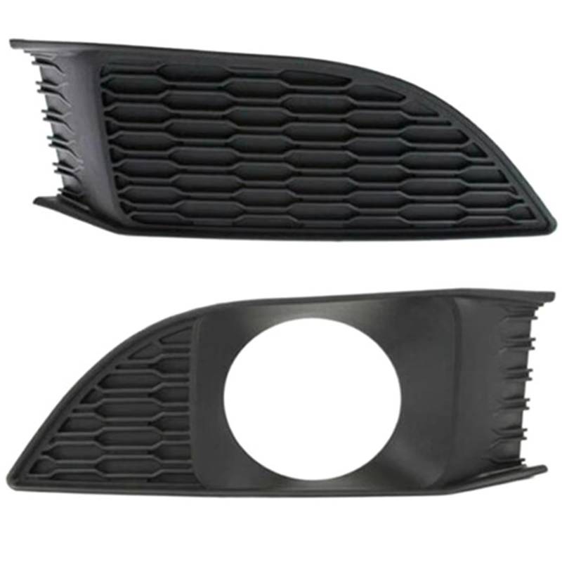 AXTAZS Kompatibel Mit Dodge Für Charger 2011 2012 2013 2014 68092614AA Links Und Rechts Auto-Frontstoßstange Nebelscheinwerfer-Kühlergrill-Abdeckungsblende Autozubehör Nebel Lampe Grill von AXTAZS