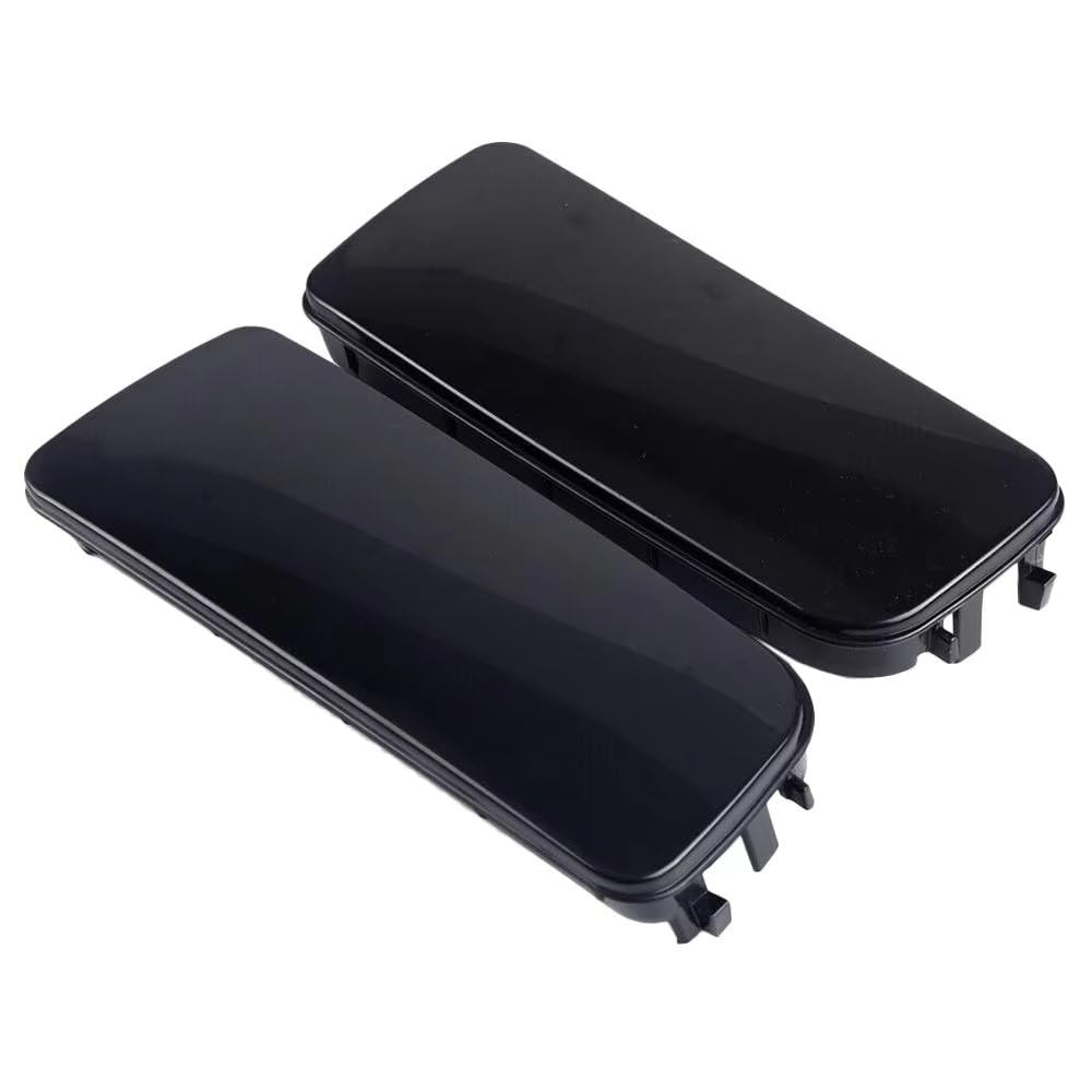 AXTAZS Kompatibel Mit E36 1992-1998, 2 Stück Nebelscheinwerfer-Lampenabdeckung, Zierleiste 51118122449, 51118122450, Schwarz Nebel Lampe Grill von AXTAZS