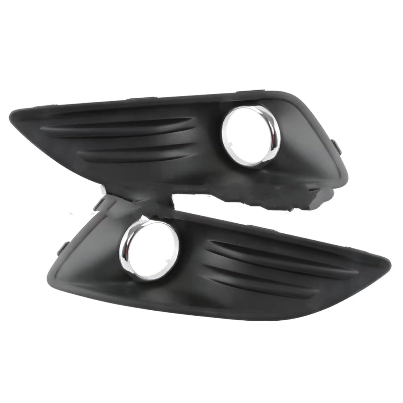 AXTAZS Kompatibel Mit Ford Für Fiesta 2013–015. Nebelscheinwerfer-Abdeckung, Zierleiste, Frontstoßstange, Nebelscheinwerfer-Abdeckung Nebel Lampe Grill(Type-B Pair) von AXTAZS