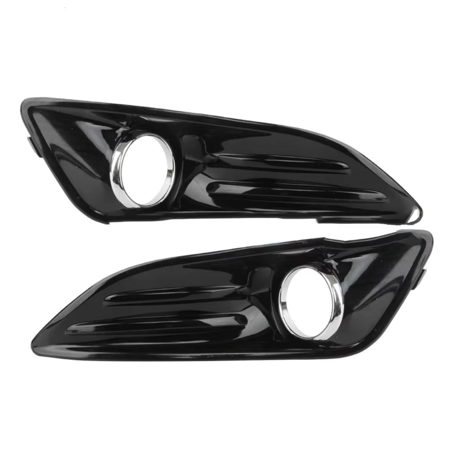 AXTAZS Kompatibel Mit Ford Für Fiesta 2013–015. Nebelscheinwerfer-Abdeckung, Zierleiste, Frontstoßstange, Nebelscheinwerfer-Abdeckung Nebel Lampe Grill(Type-C Pair) von AXTAZS