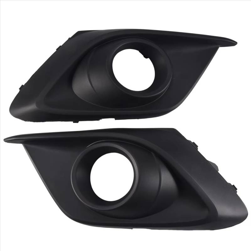 AXTAZS Kompatibel Mit Mazda 3 Für Axela 2014 2015 2016 BKD1-50-C21 Auto-Frontstoßstange Links Und Rechts Nebelscheinwerfer-Kühlergrill-Abdeckung Zierrahmen Automontage Nebel Lampe Grill von AXTAZS