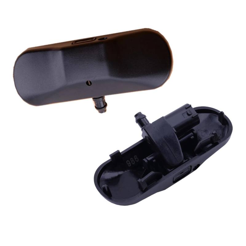 AXTAZS Kompatibel Mit VW Für J&etta Mk5 Mk6 Für Golf Mk5 Mk6 Für Caddy 2010–2013, Auto, Schwarze Scheibenwasch-Sprühdüse, Beheizt, 5M0955986C düsen für scheibenwischer von AXTAZS
