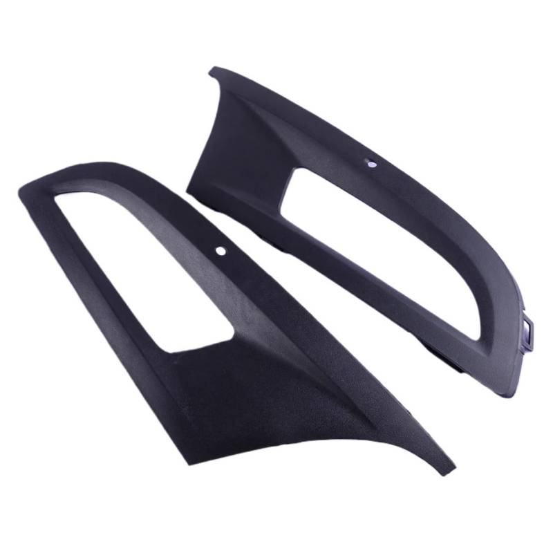 AXTAZS Kompatibel Mit VW Für Polo 6R Mk5 2009 2010 2011 2012 2013 2014 2015 6R0853665D 1 Paar Vordere Untere Stoßstange Nebelscheinwerfer-Einfassungsgitterabdeckung Nebel Lampe Grill von AXTAZS