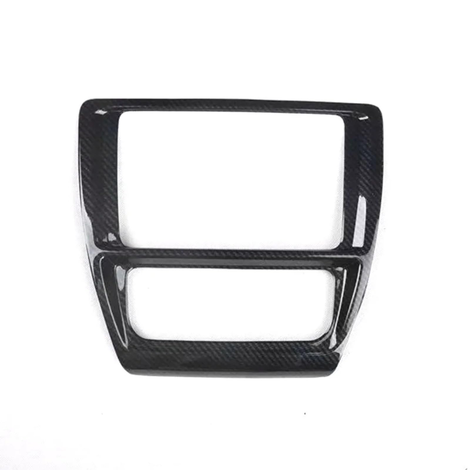 AXTAZS Kompatibel Mit VW Für Sagitar 2015 2016 2017 2018 Auto-Armaturenbrett Mittelkonsole Rahmenverkleidung Aufkleber Auto-Styling-Formteil Abdeckung CD-Bedienfelds(Black Carbon) von AXTAZS