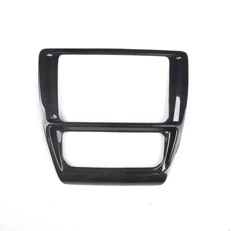 AXTAZS Kompatibel Mit VW Für Sagitar 2015 2016 2017 2018 Auto-Armaturenbrett Mittelkonsole Rahmenverkleidung Aufkleber Auto-Styling-Formteil Abdeckung CD-Bedienfelds(Black Carbon) von AXTAZS