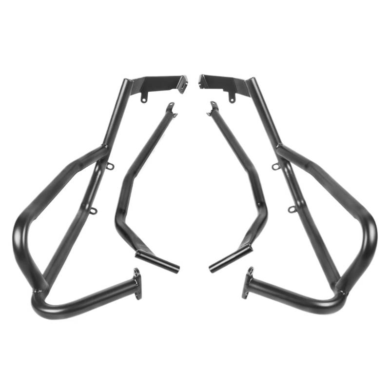 AXTAZS Motorschutz Crash Bar Kompatibel Mit CRF250 Für CRF 250 Für Rallye 2017 2018 2019 2020 Motorschutzbügel Highway Crash Bar Motorradrahmenschutz Oberer Unterer Stoßfänger(Upper Lower-Set) von AXTAZS