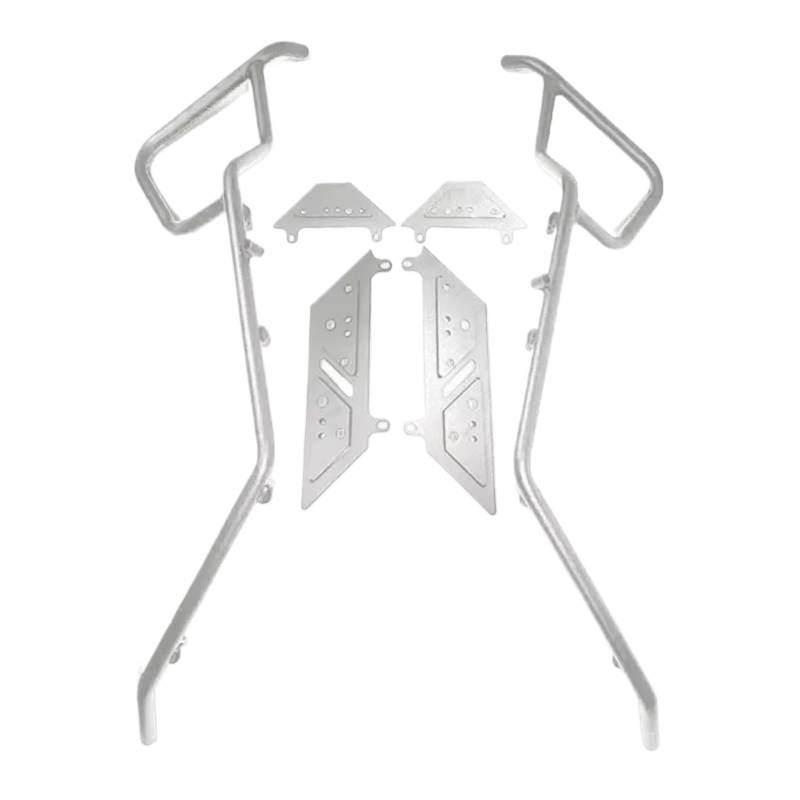 AXTAZS Motorschutz Crash Bar Kompatibel Mit Forza 750 Für NSS750 2021 2022 2023 2024 Motorrad-Autobahn-Motorschutz-Crash-Bar-Rahmen-Stoßfänger-Verkleidungsschutz(Silver) von AXTAZS