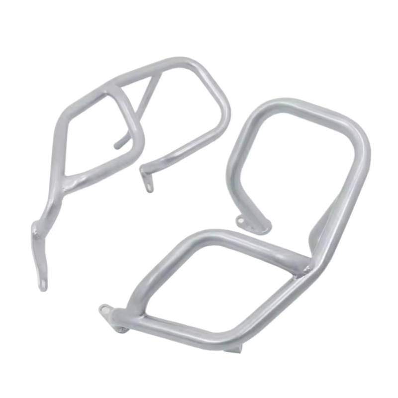 AXTAZS Motorschutz Crash Bar Kompatibel Mit Für F850GS Für F750GS 2017 2018 2019 2020 2021 2022 2023 Motorschutzverkleidungsrahmenschutz Oberer Unterer Crash-Tank-Stoßfänger(Silver,Lower) von AXTAZS