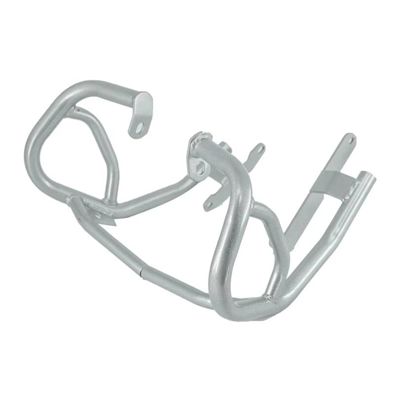 AXTAZS Motorschutz Crash Bar Kompatibel Mit Für G310GS 2017 2018 2019 2020 2021 2022 2023 Motorrad-Sturzbügel Motorschutz Stoßstangenschutz Oberer Unterer Abdeckungsschutz(Silver,Lower) von AXTAZS