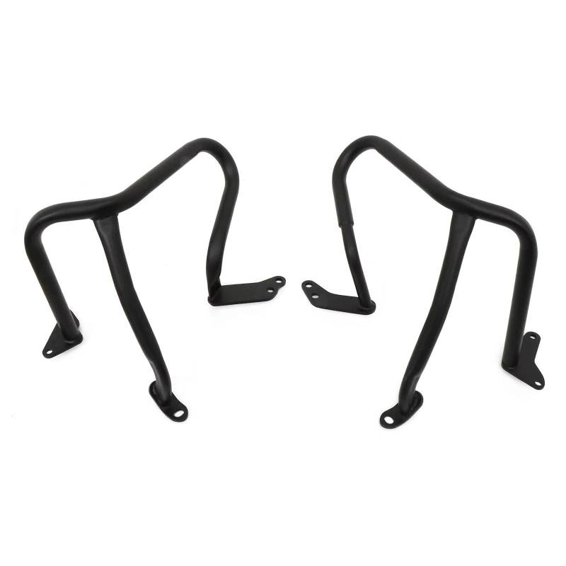 AXTAZS Motorschutz Crash Bar Kompatibel Mit Für R1250RT 2018 2019 2020 2021 2022 2023 Motorrad Highway Front- Und Heckmotorschutzstoßstangen Crash Bar Stunt Cage Protector(Black,Front) von AXTAZS