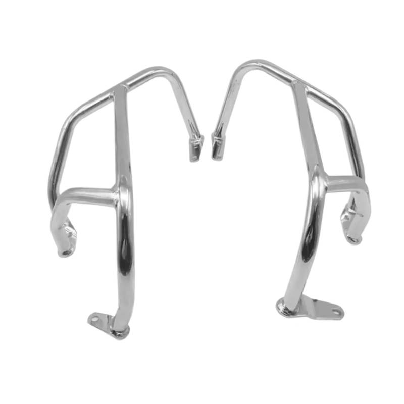 AXTAZS Motorschutz Crash Bar Kompatibel Mit Goldwing GL1800 F6C 2018 2019 2020 2021 2022 2023 Motorrad-Motorschutz-Crash-Bar-Rahmen-Stoßfänger-Verkleidungsschutz-Zubehör(Chrome) von AXTAZS